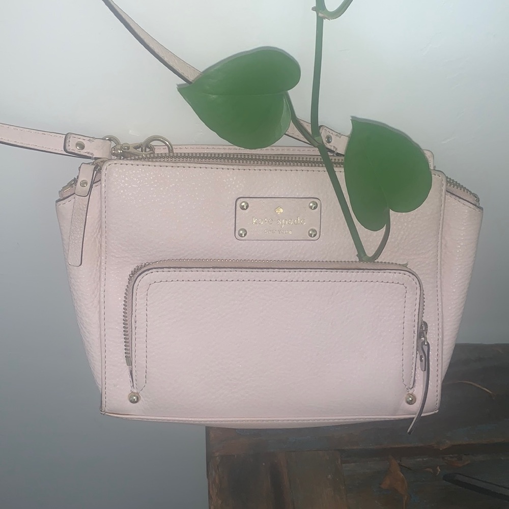 Kate spade light pink purse super cute